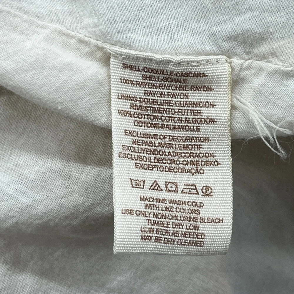 Free People embroidered rayon